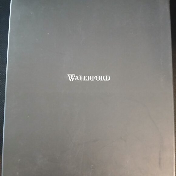 Waterford Lismore Diamond Photo Frame 5 x 7 in gold - New in Box - Picture 2 of 6